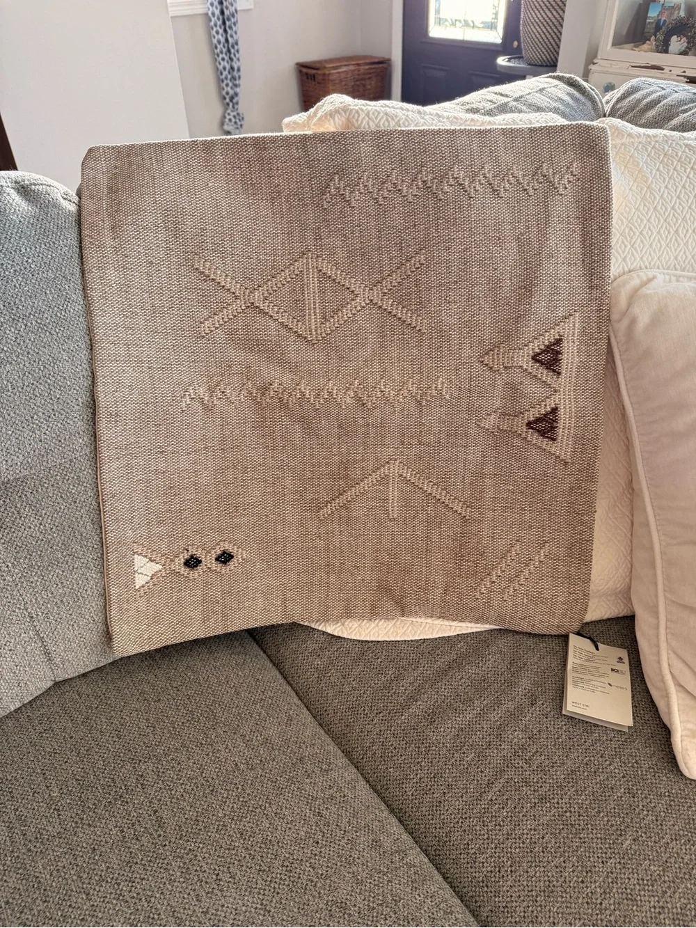 West Elm Sham -Fair trade certified